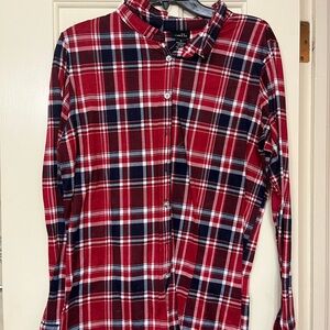 Red and Blue Women’s Shirt